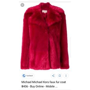 Michael Kors Faux Fur Women's Jacket